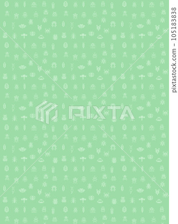 昆蟲圖案壁紙插畫背景畫垂直方向 105183838