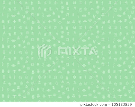 Insect pattern wallpaper illustration background painting sideways 105183839