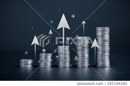 Financial growth, Interest rate increase, Interest rate financial Financial growth, Interest rate increase, Interest rate financial 105184260