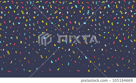 Dark Background with Confetti Dark Background with Confetti 105184669