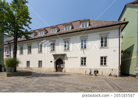 Music school palace in Villach, Austria Music school palace in Villach, Austria 105185587
