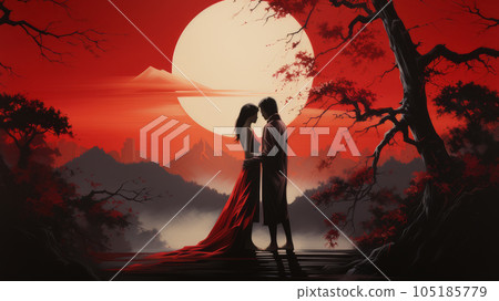 japanese landscape japanese landscape 105185779