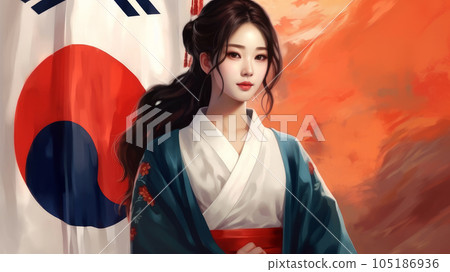 independence day south korea 105186936
