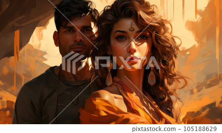 indian couple indian couple 105188629