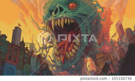 giant monster from hell giant monster from hell 105188736