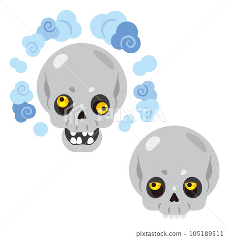 skull ghost 105189511