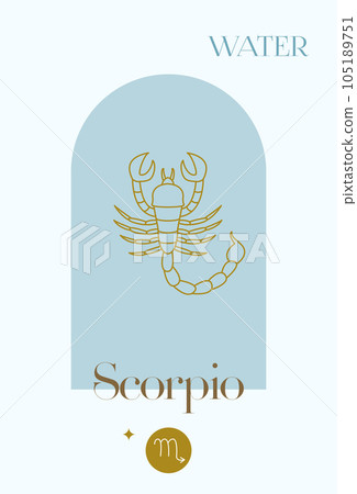 Zodiac Water Scorpio 105189751