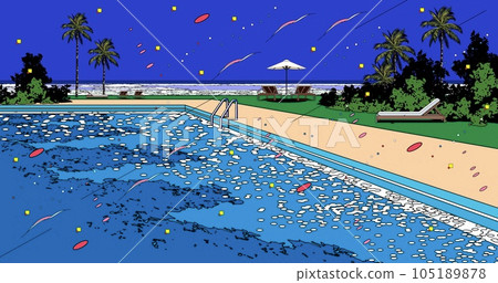 城市流行插畫 105189878