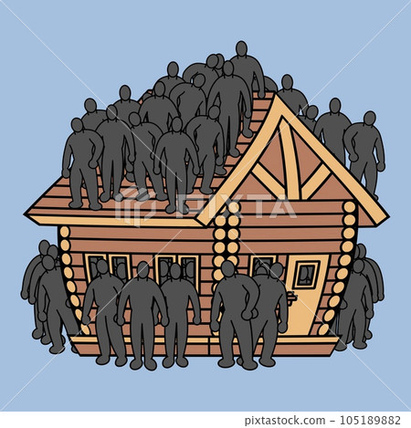 小木屋的插圖 小木屋的插圖 105189882