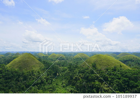 chocolate hills, bohol island, philippines chocolate hills, bohol island, philippines 105189937