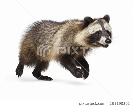 Tanuki 白色背景 AI 生成圖像 Generative AI 105190201