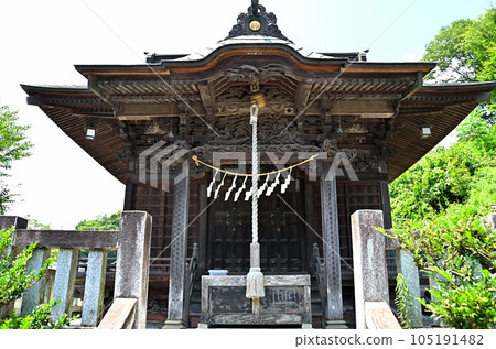 國頭神社 埼玉縣皆濃町 夏空國頭神社 國頭神社 埼玉縣皆濃町 夏空國頭神社 105191482