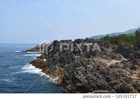 Scenery of Senkaku Bay in early summer, Niigata Scenery of Senkaku Bay in early summer, Niigata 105191717