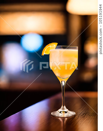 Realistic cocktail neutral colors warm lights highly 105191944