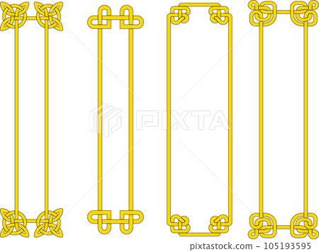 凱爾特圖案框架 03 105193595