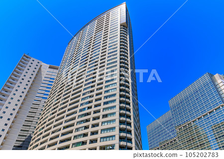 Urban landscape of Konan, Minato-ku, Tokyo Shinagawa Grand Commons tower apartment Urban landscape of Konan, Minato-ku, Tokyo Shinagawa Grand Commons tower apartment 105202783