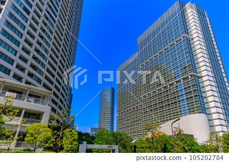 Urban landscape of Konan, Minato-ku, Tokyo Shinagawa Grand Commons tower apartment Urban landscape of Konan, Minato-ku, Tokyo Shinagawa Grand Commons tower apartment 105202784
