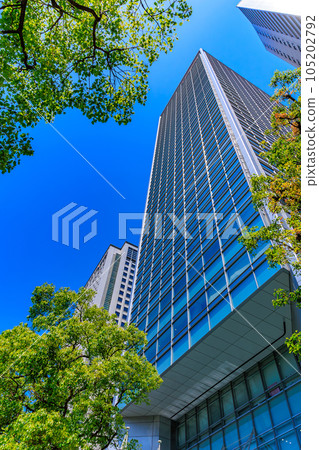 東京都港區港南的城市景觀 品川 Grand Commons 辦公樓 東京都港區港南的城市景觀 品川 Grand Commons 辦公樓 105202792