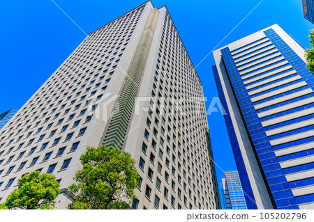 東京都港區港南的城市景觀 品川 Grand Commons 辦公樓 東京都港區港南的城市景觀 品川 Grand Commons 辦公樓 105202796