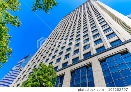 東京都港區港南的城市景觀 品川 Grand Commons 辦公樓 東京都港區港南的城市景觀 品川 Grand Commons 辦公樓 105202797
