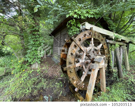 Waterwheel of Katakura Castle Ruins Park Waterwheel of Katakura Castle Ruins Park 105203513