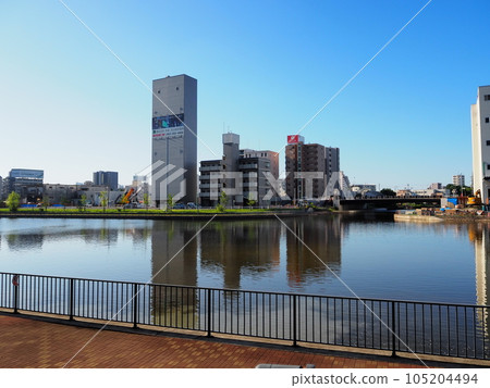 View of Nakagawa Canal in Nagoya 105204494