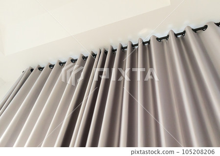 Curtain window interior decoration in living room 105208206