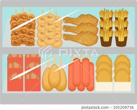 Hot snacks Hot snacks 105209736