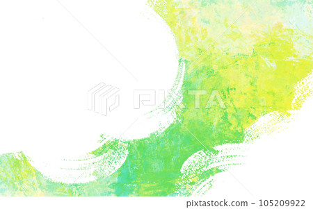 綠色背景材料油漆 綠色背景材料油漆 105209922