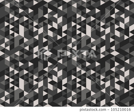 Seamless pattern of digital gray camouflage 105210016