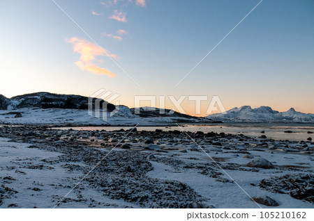 Norwegian winter landscape Norwegian winter landscape 105210162