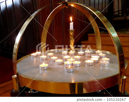 Iceland Akureyrarkirkja Lutheran Church Candle Iceland Akureyrarkirkja Lutheran Church Candle 105210267