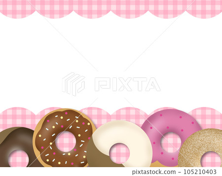 甜甜圈背景 B-3 105210403