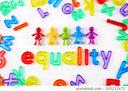Equality And Diversity Concept. Male And Female Equal Rights. 105211472