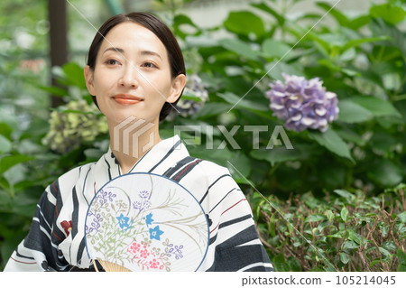中年婦女浴衣 105214045