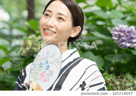 中年婦女浴衣 105214047