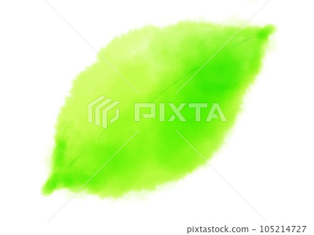 Leaf-shaped icon material illustration that can be used for marks and balloons Leaf-shaped icon material illustration that can be used for marks and balloons 105214727