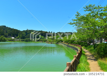 八角湖（千葉縣東金市） 105214731