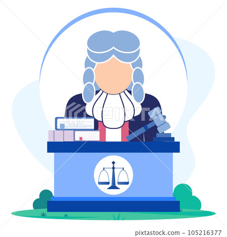 Illustration vector graphic cartoon character of laws and regulations Illustration vector graphic cartoon character of laws and regulations 105216377