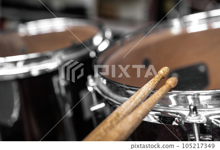 Drumsticks for drum perfomance 105217349