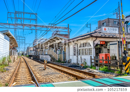 Urban scenery of Ota Ward, Tokyo Kugahara Station 105217859