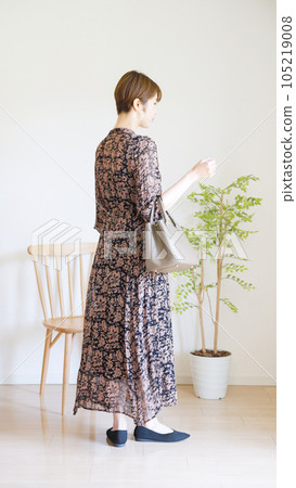 Women's summer clothes autumn clothes fashion coordination whole body (vertical) 105219008