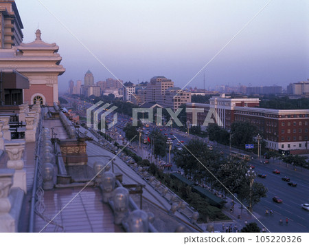 從北京酒店天台俯瞰長安街 105220326