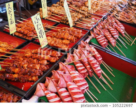 Teradomari fish market street 105222697