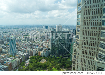 從東京都廳展望台眺望的景色 105223141