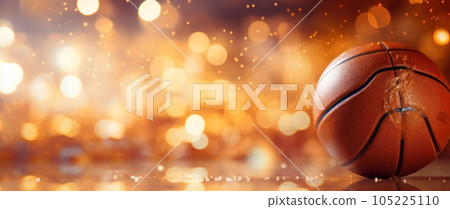 Basketball ball background with light. Basketball ball background with light. 105225110