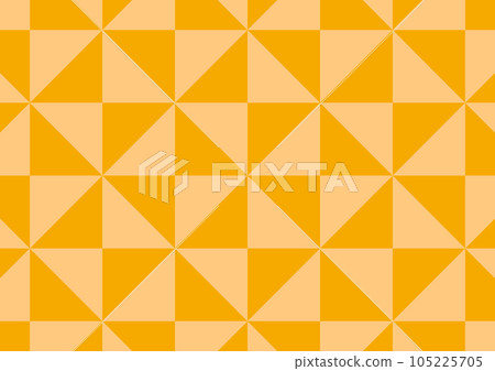Orange Japanese pattern windmill pattern background 1_A4 horizontal 105225705