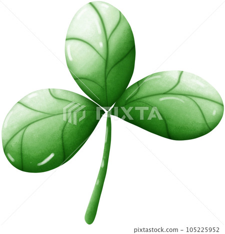 The lucky leaf is the clover. The lucky leaf is the clover. 105225952