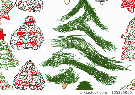Christmas. Green Christmas tree with lights decorated. Christmas concept. Bright winter holiday composition. Greeting card, banner, poster. Christmas 2023. Christmas banner. XMAS. Christmas. Green Christmas tree with lights decorated. Christmas concept. Bright winter holiday composition. Greeting card, banner, poster. Christmas 2023. Christmas banner. XMAS. 105225990