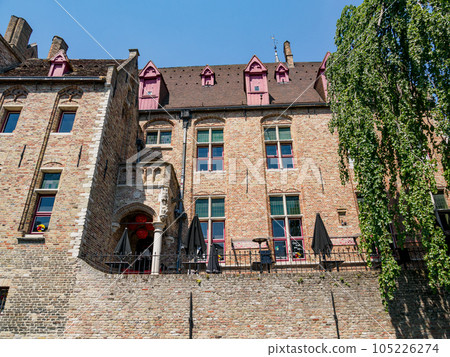 the historical city of Bruges in Belgium 105226274